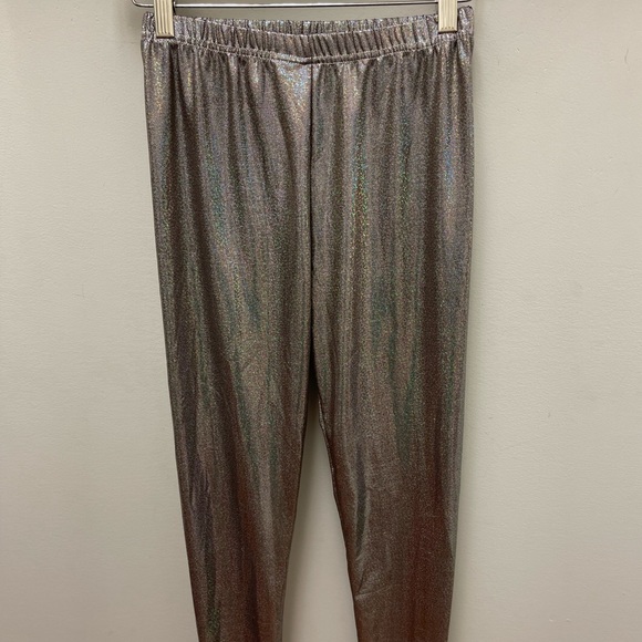 NWOT Holographic leggings - Picture 2 of 2